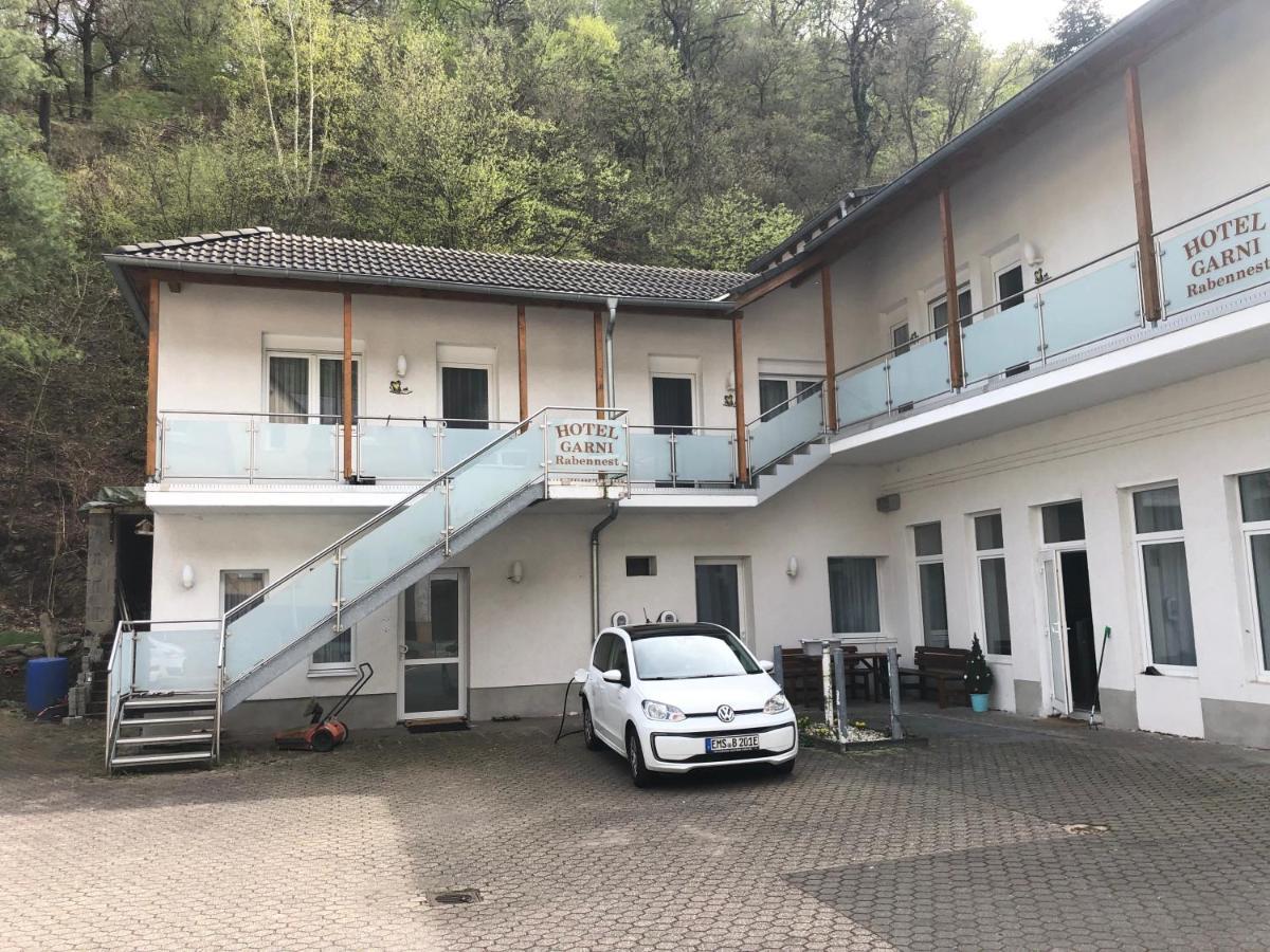 Hotel Garni Rabennest Braubach Exterior foto